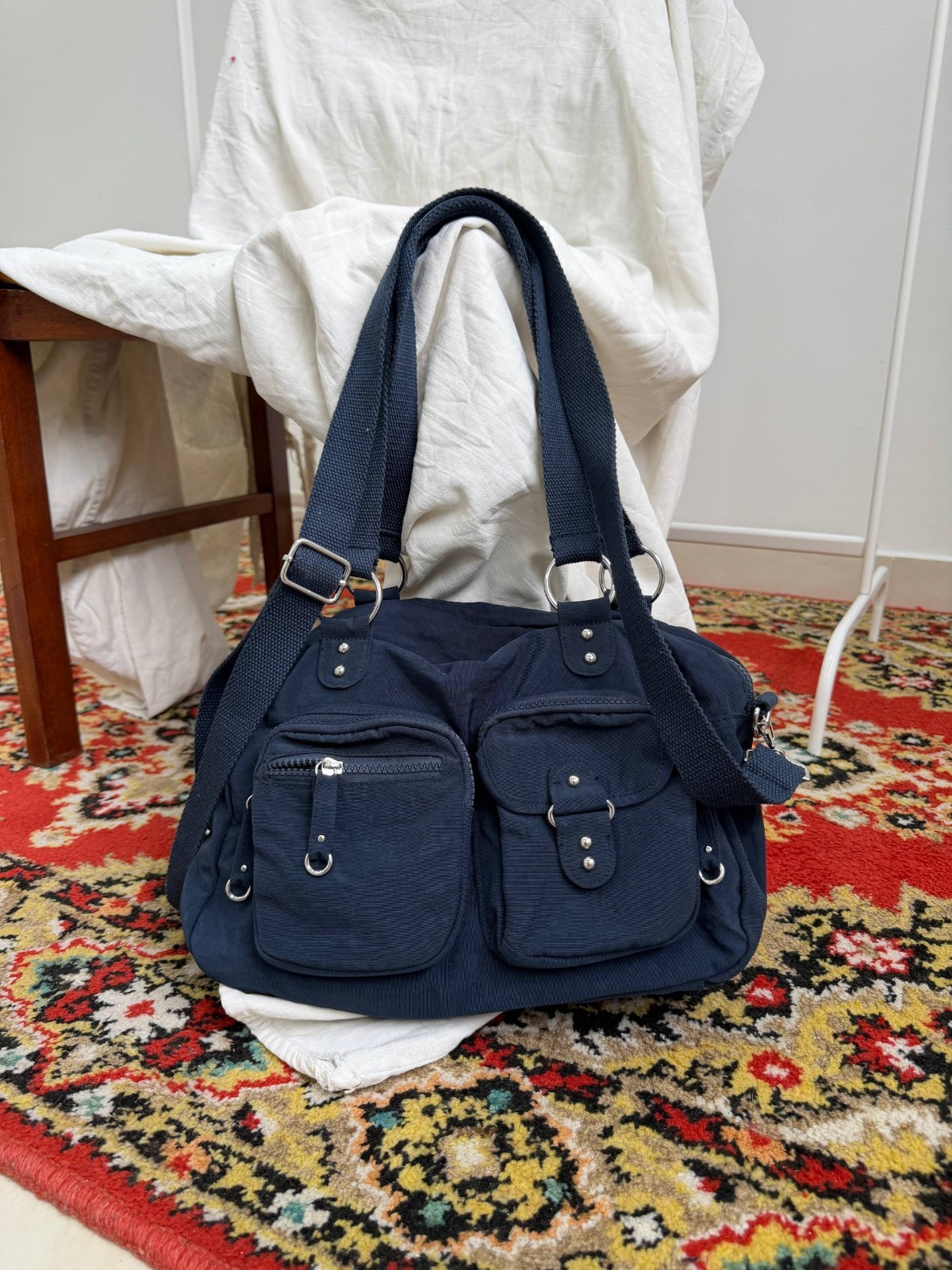 VTG 00s Unisex Multi-Zip Multipocket GGL Georgina Lucy Style GGL Alyx Style Bag