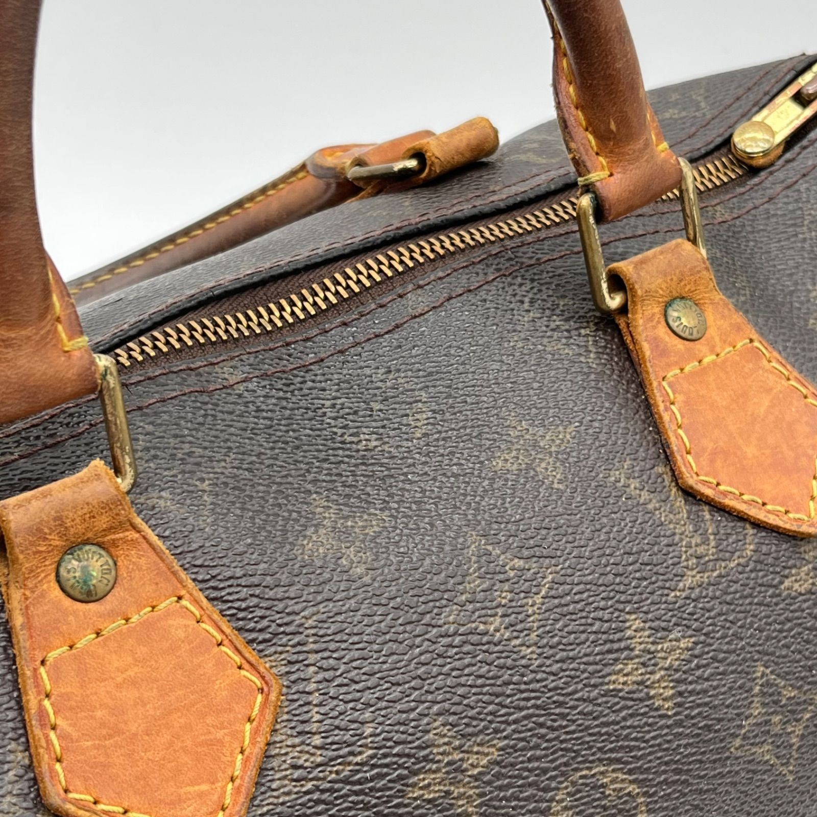 Auth LOUIS VUITTON Monogram Speedy 30 Mini Boston Bag Handbag M41526 2Y10120