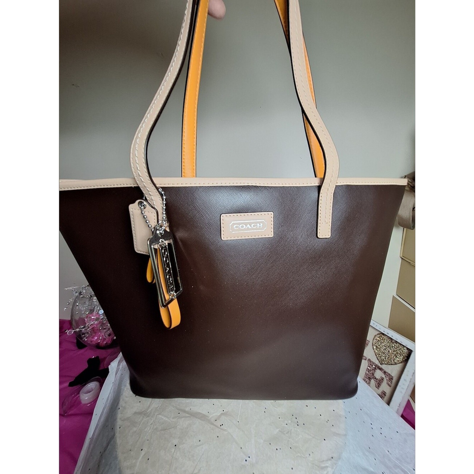 Coach Park Metro Brown NWOT