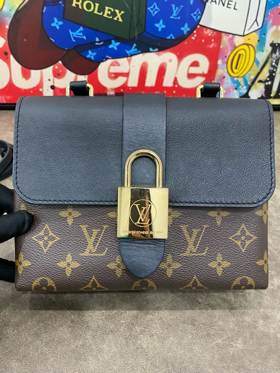 Louis Vuitton Pre-Owned Authentic Luxury Handbag Monogram 20.0x 16.0x 7.5 cm