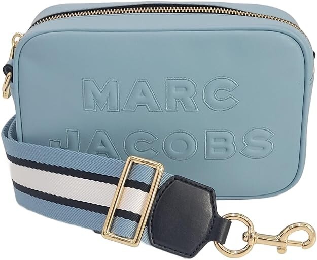 MARC JACOBS M0014465 FLASH LIGHT BLUE WITH GOLD HARDWARE WOMENS CROSSBODY BAG