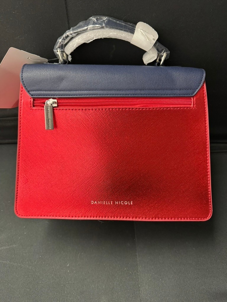 Danielle Nicole Marvel Captain America Shield Structured Handbag Crossbody NWT