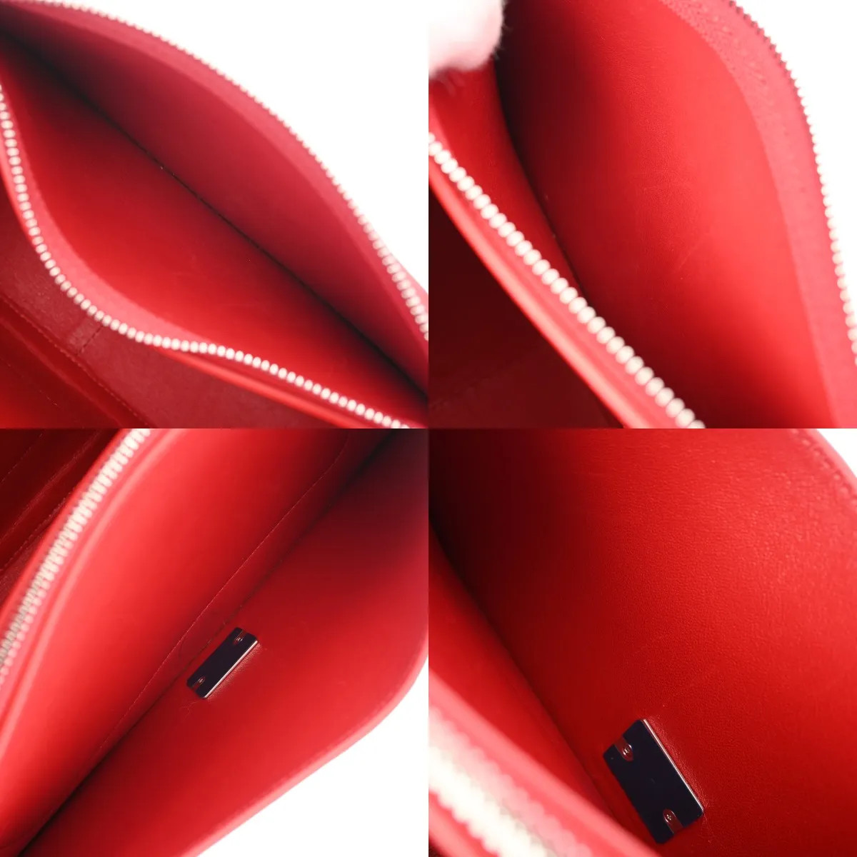 Celine Shoulder Bag Leather Red #WB7856