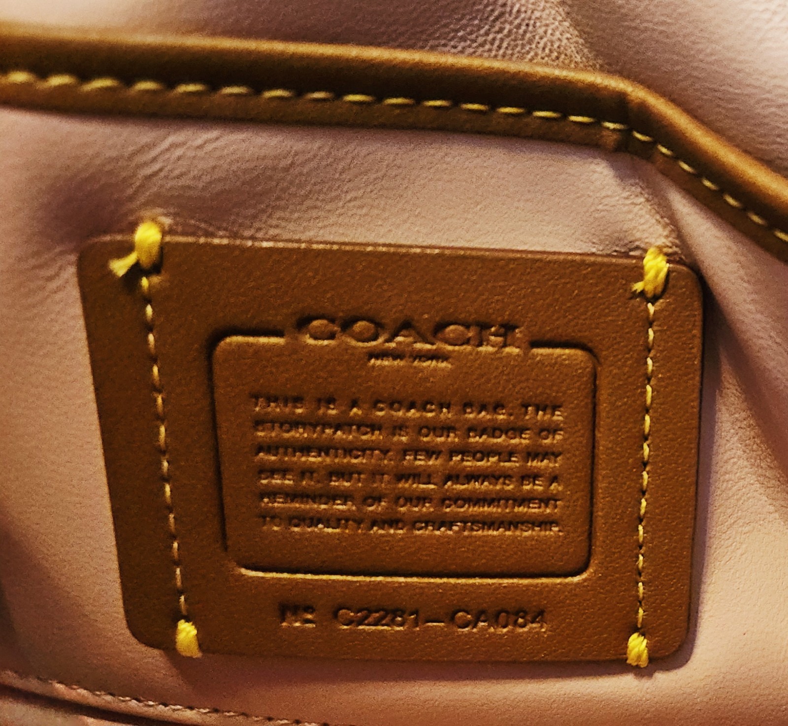 Coach Pillow Tabby 18 Purse Nappa Leather Ombre Multicolor SMALL CA084 NWOT