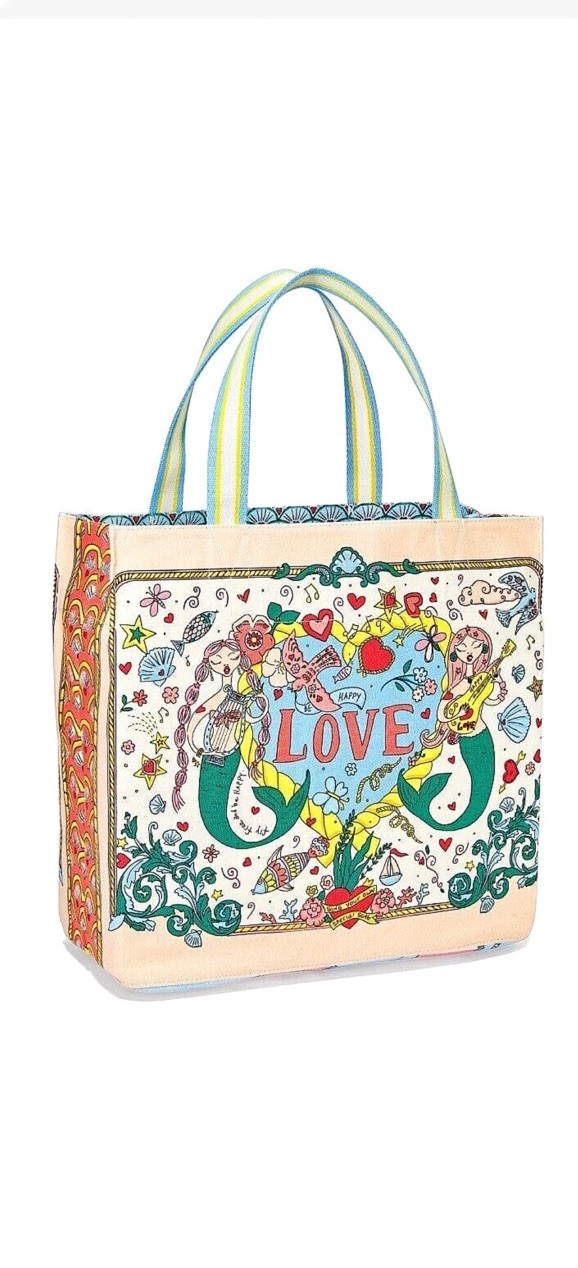 Brighton MERMAID SIREN’S SONG Canvas Tote MSRP $150 In Original Packaging NWT