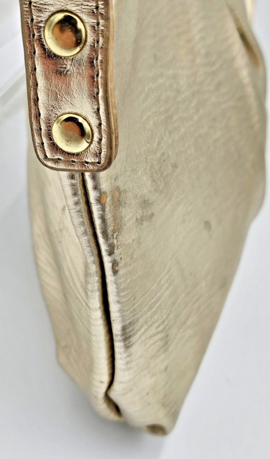 Victoria’s Secret Gold Metallic Shoulder Bag Dream Angels Heavenly Purse