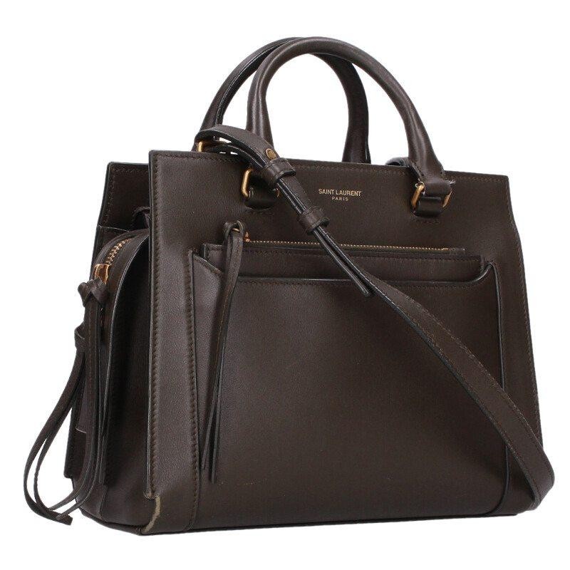 SAINT LAURENT Bag: Eastside Small 554116 Khaki W23H18D9cm;