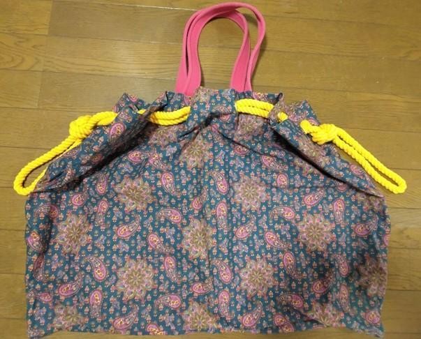 MARC JACOBS Women Bag Rare Not Available In Japan Drawstring Tote Paisley Patter