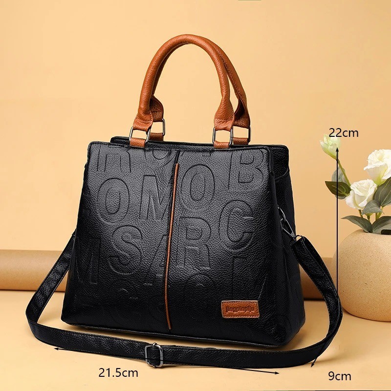 Luxury Designer Women’s Handbag Leather Shoulder Crossbody Women Bag Tote Large