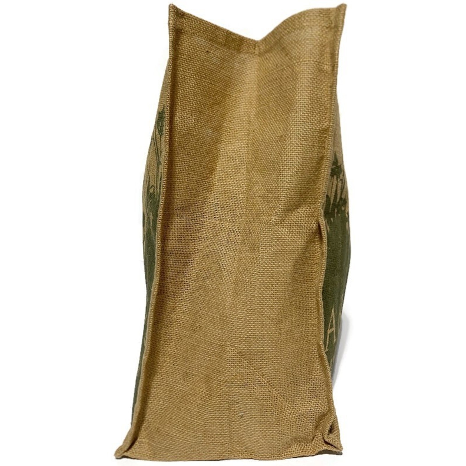 Aurhaus Large Jute Tote Bag Reusable Natural Brown Shopping Bag 17.5x18x9 Inches