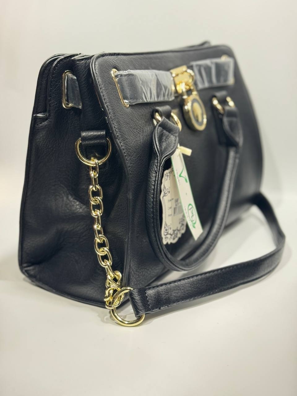 Alyssa Black Satchel Handbag – Stylish Women’s Satchel Purse – New with Tag