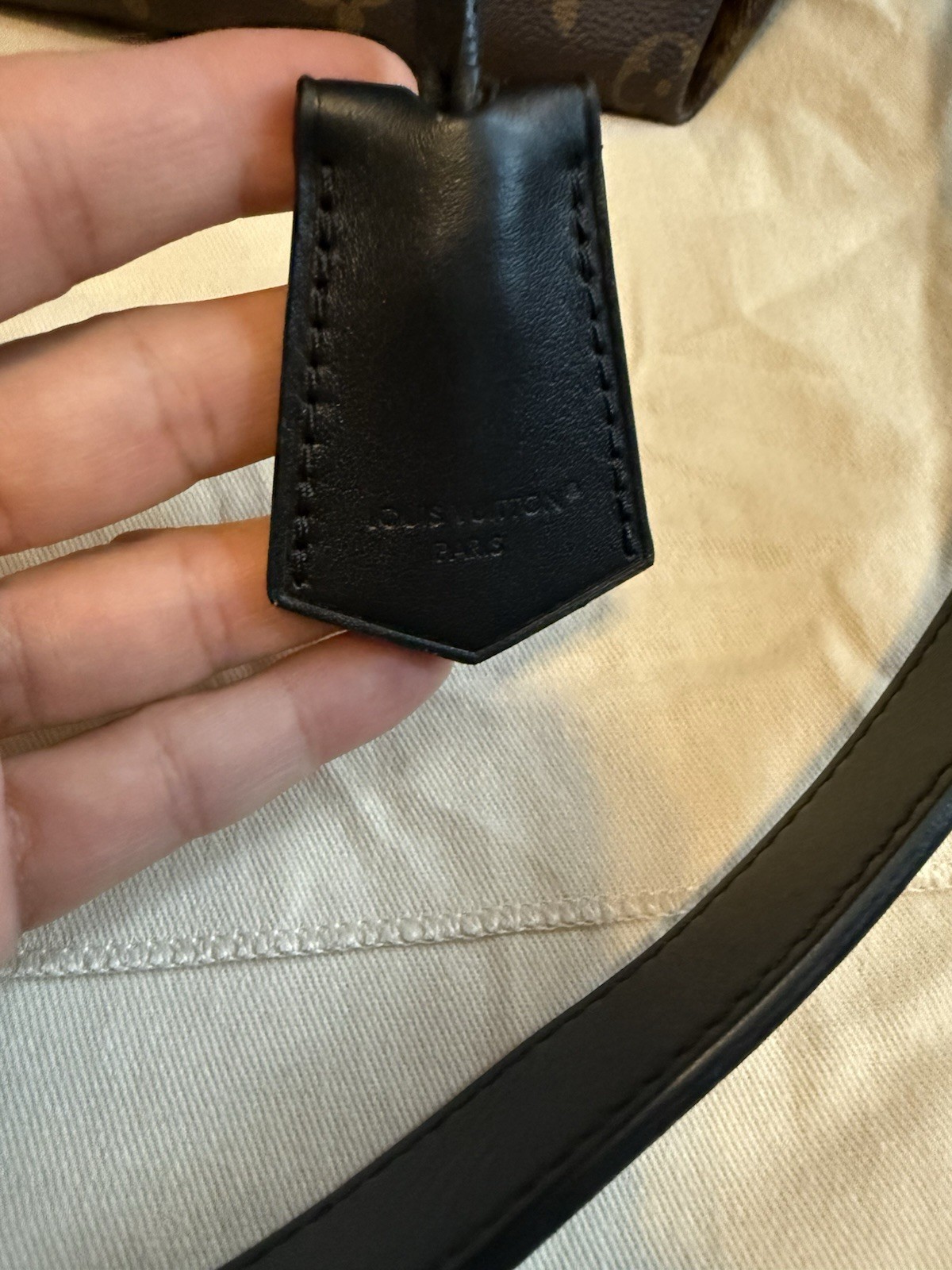 Louis Vuitton Flower Zip Tote PM Monogram Noir