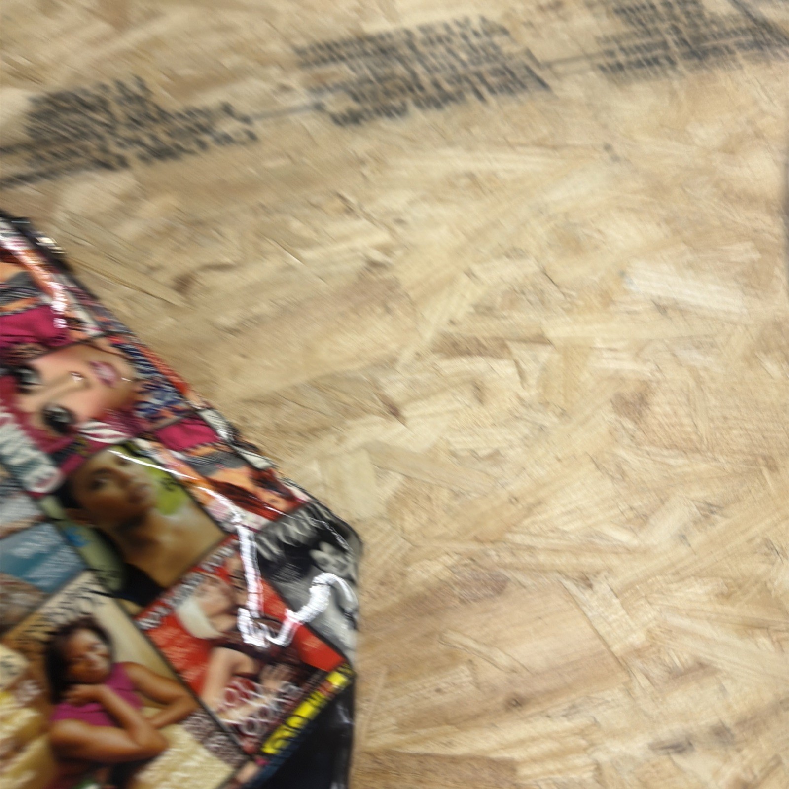 Beyoncé, Nicki, Rihanna, Michelle, Glossy Magazine Collage Handbag Purse Tote