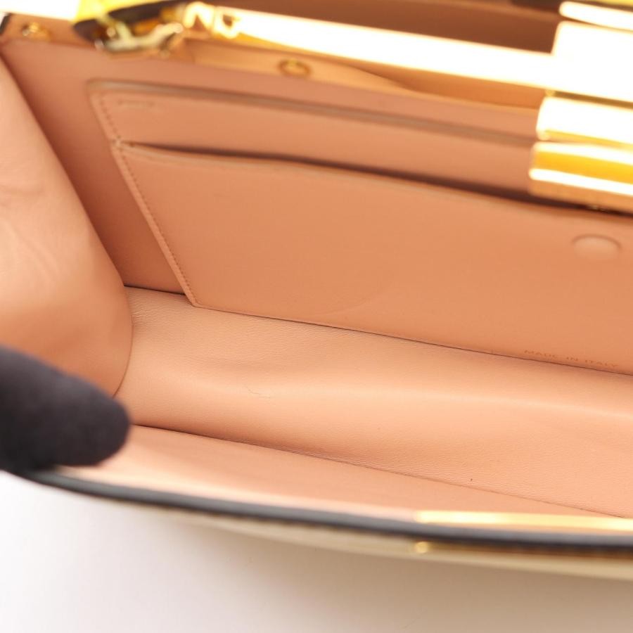 FENDI Bag: Peekaboo ISeeU EastWest 8BN323 Yellow W29H19D4cm w/strap;
