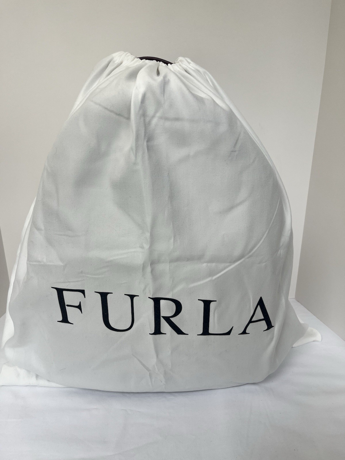 Furla Leather Backpack Burgundy Model Bag