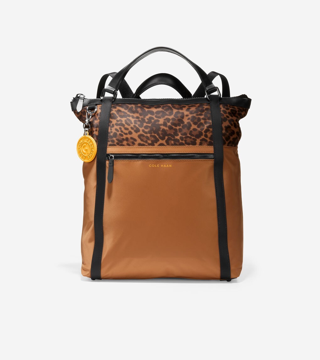 Cole Haan Grand Series Grand Ambition Convertible Nylon Backpack #U06046 NWOT