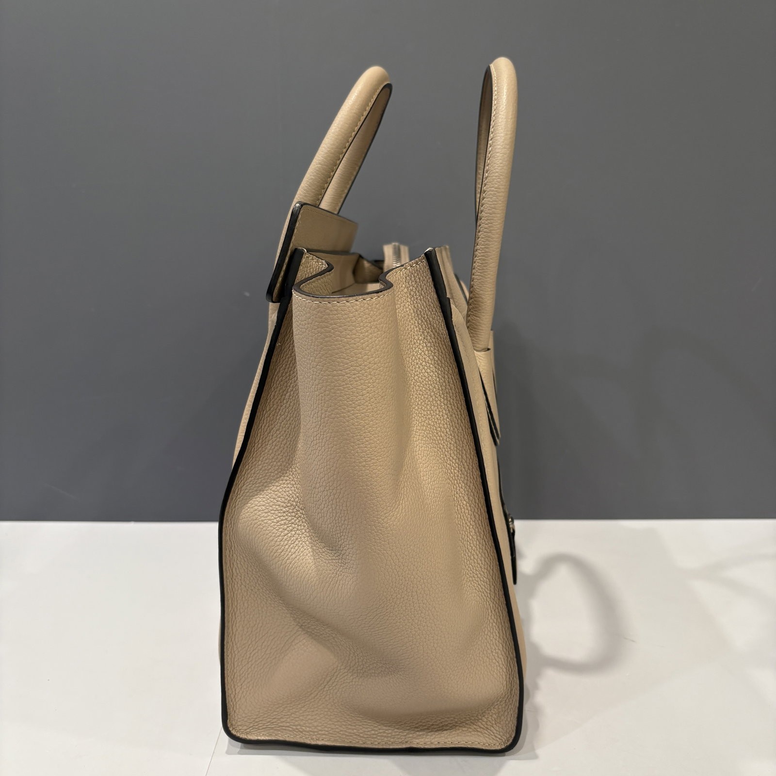 Celine Mini Luggage Grey Calfskin (qy030126b7)