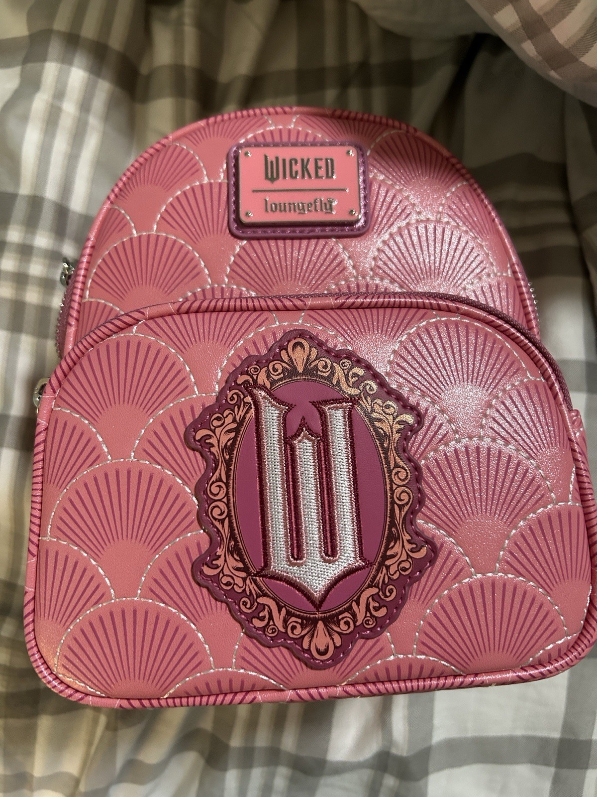 Loungefly Wicked Glinda Pink Mini Backpack & Bag Charm