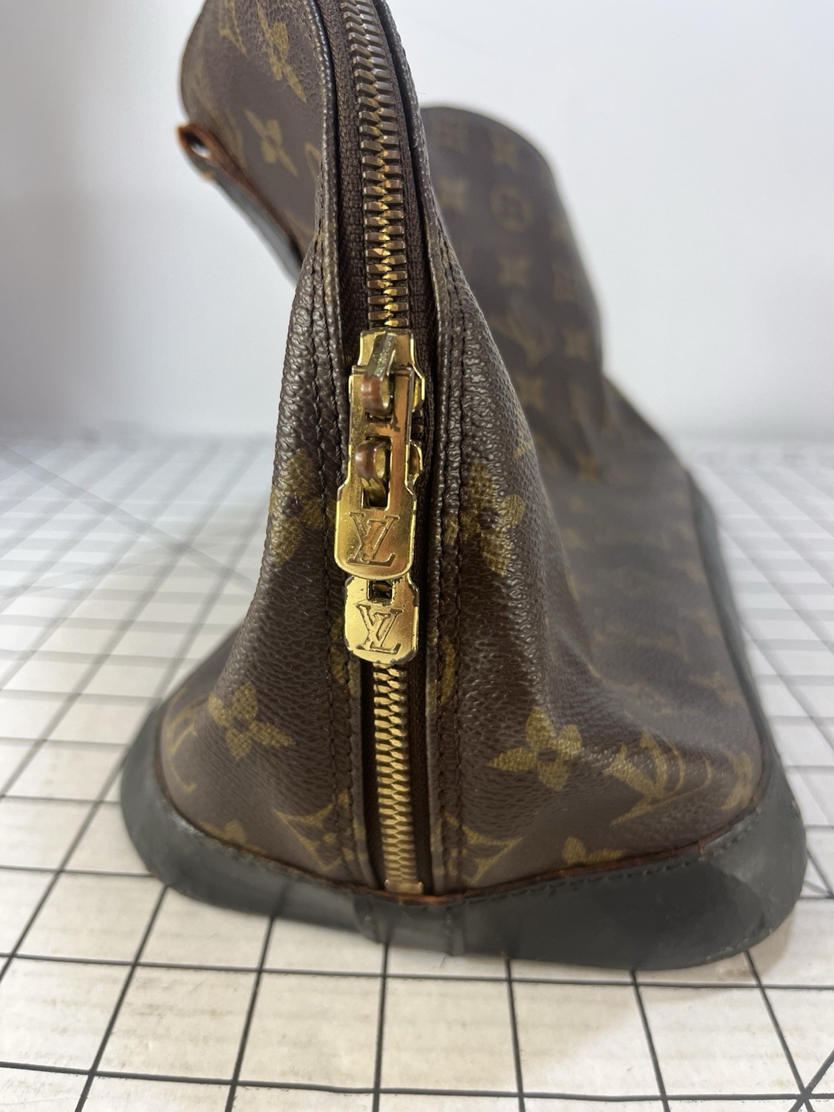 Vintage Louis Vuitton Monogram Alma PM Handbag As Is Repair TLC Missing Handles