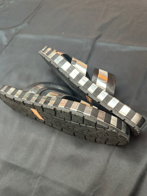 ACNE studious chrome sandals size 39 EU.9US.