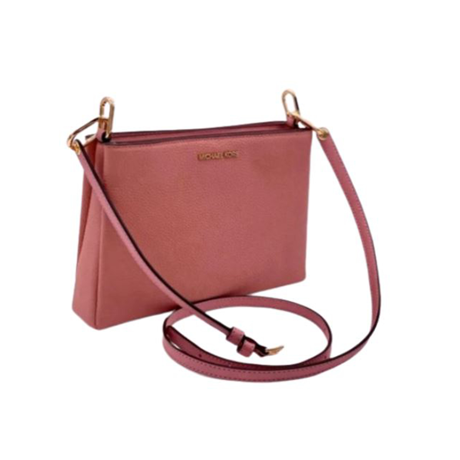 Michael Michael Kors Trisha Medium Pebbled Leather Crossbody Bag 35H1G9TC8L-prim