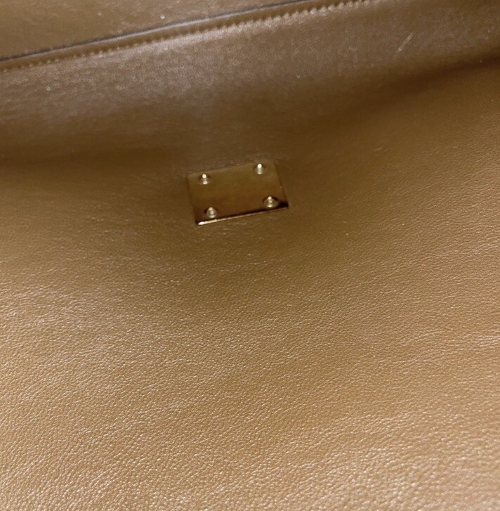 Celine Trapèze leather handbag