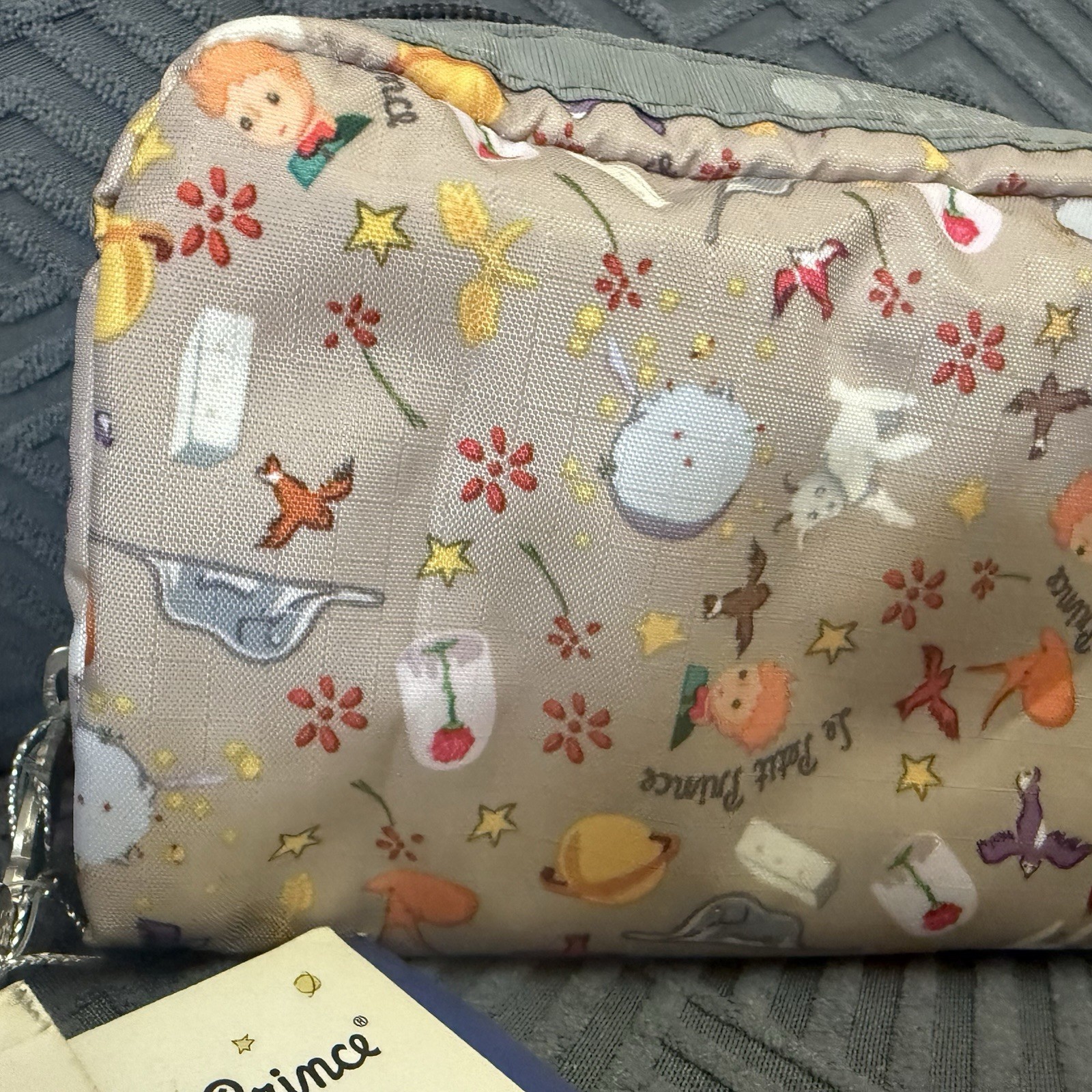 NWT LeSportsac x Le Petit Prince Rectangular Cosmetic Bag Pouch Vintage Rare