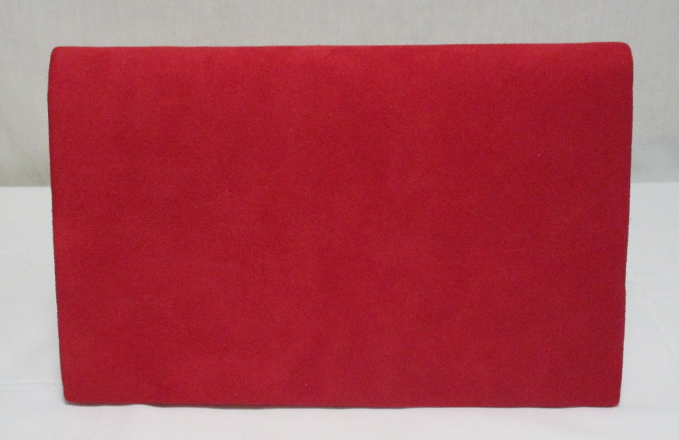 Charming Tailor Red & Gold Evening Clutch Purse