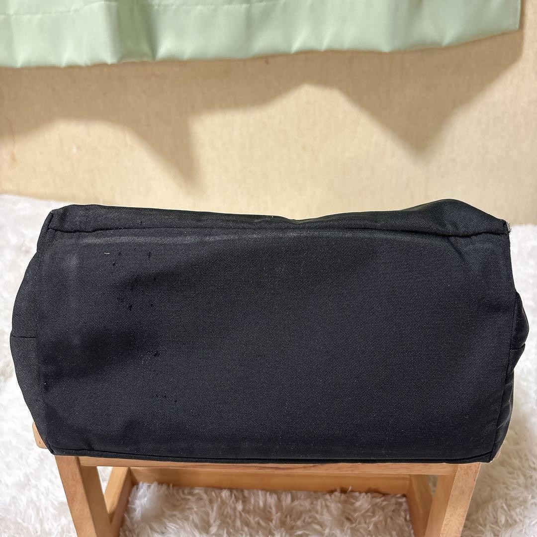 COACH Black Nylon Tote Bag A4 Shoulder Carry Commute School From Japan