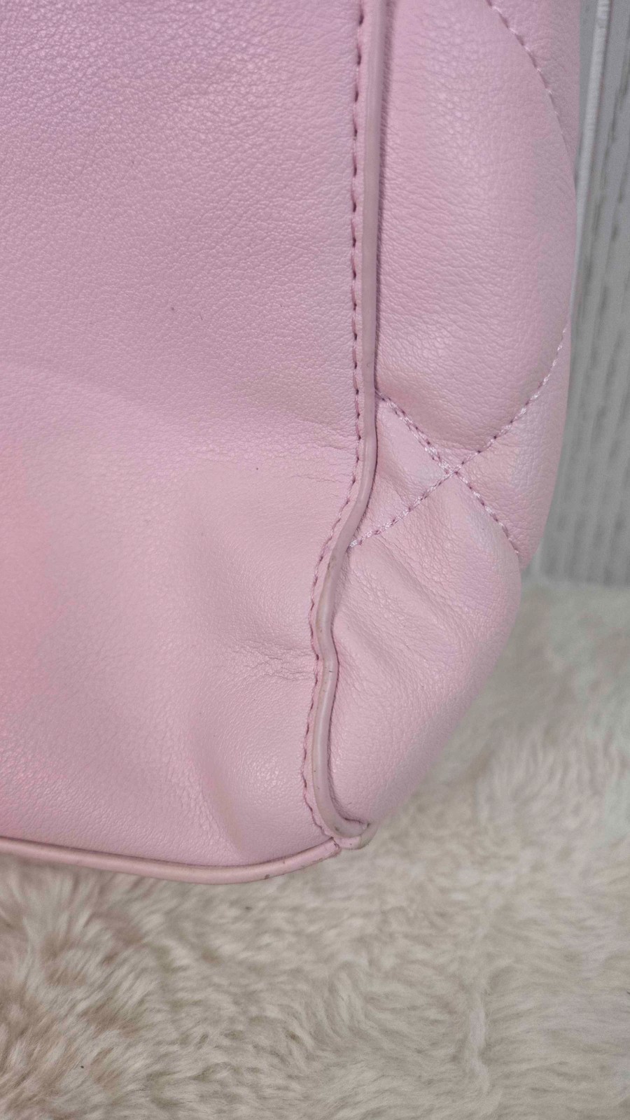 Juicy Couture Pink Cherry “Holding the Line” Mini Crossbody Bag/Purse Y2K