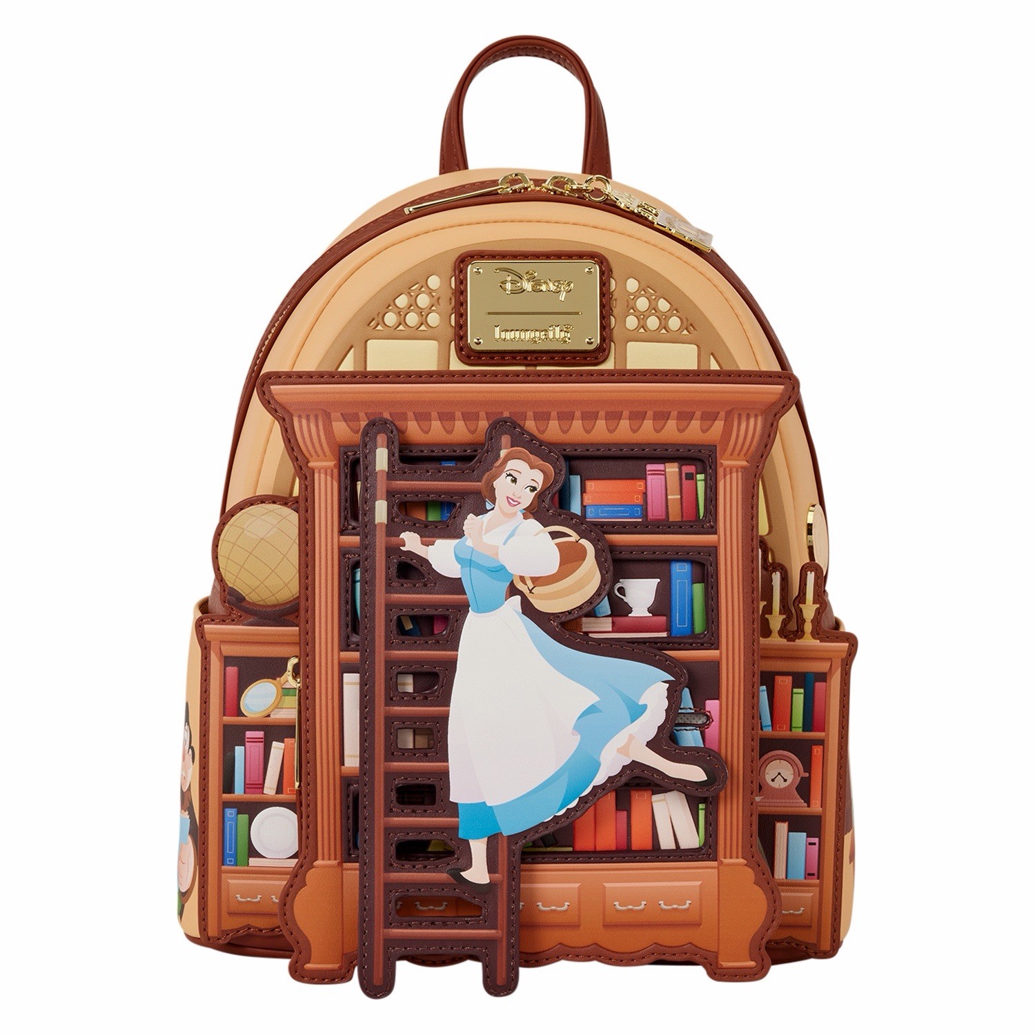 ! NEW ! D23 Exclusive Beauty and the BeastBelle Book Shop Mini BackpackPRESALE