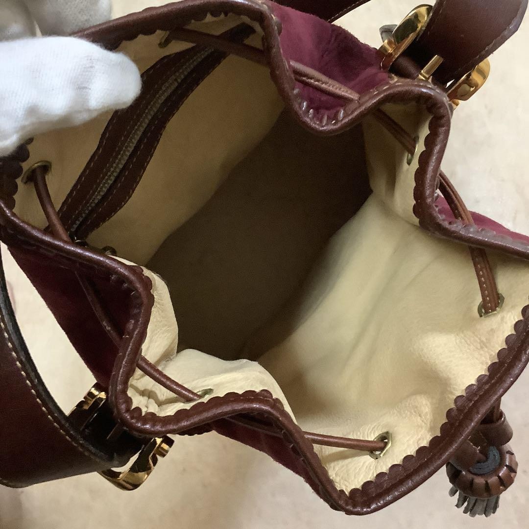 Loewe Women Bag Vintage Leather Bucket Limited Edition VHTF Popular Products Fas