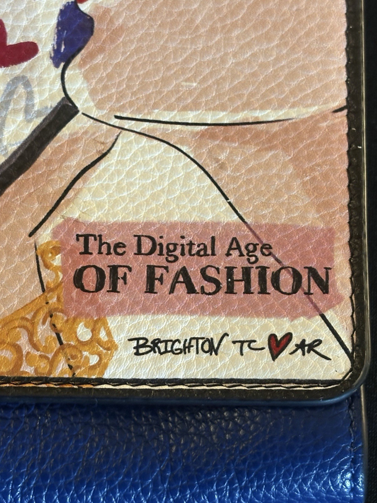 Brighton Fashionista Cover Girls Phone Leather Organizer/Crossbody-TC Ed 1380