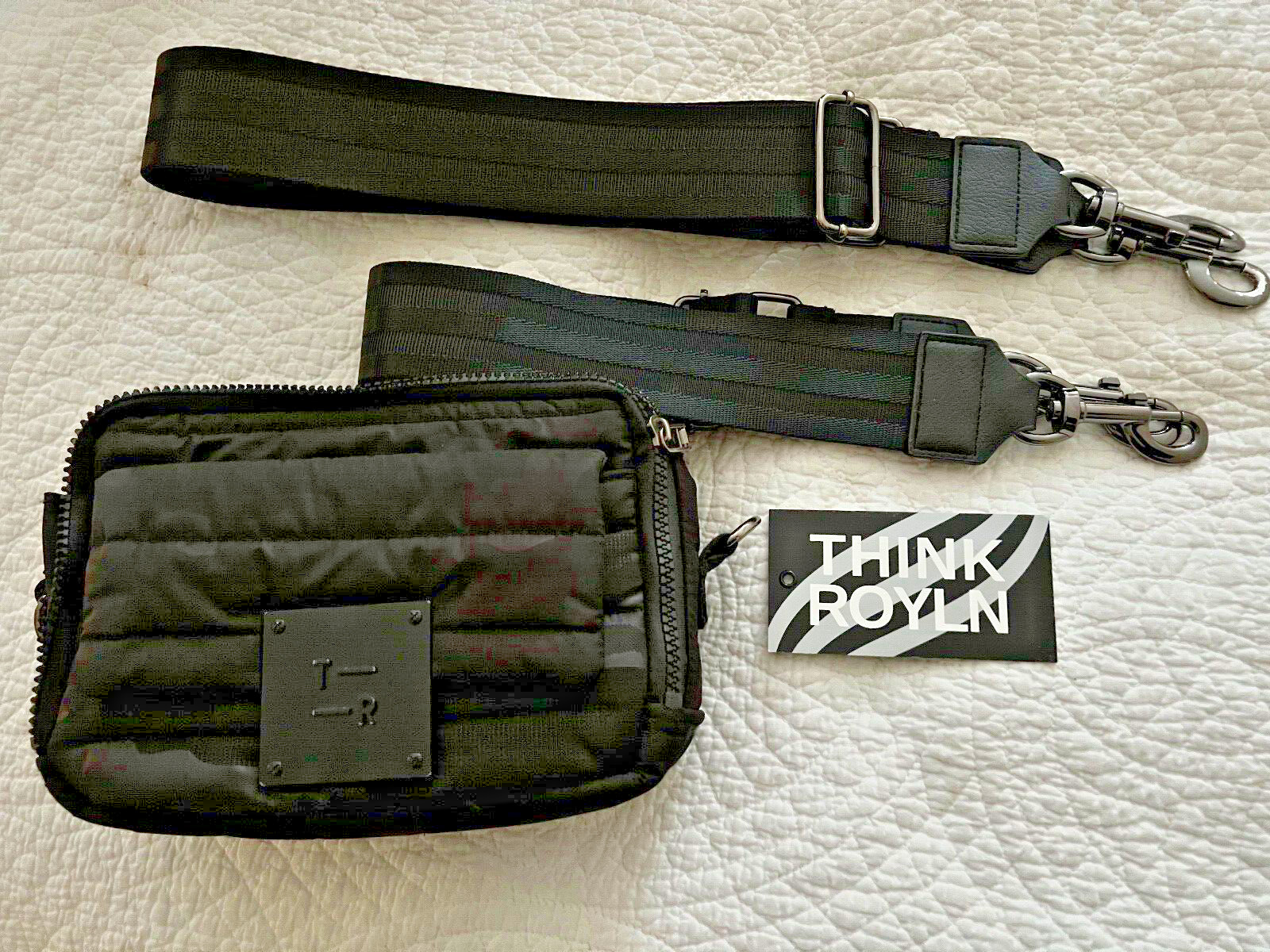 convertible crossbody bag by THINK ROYLN