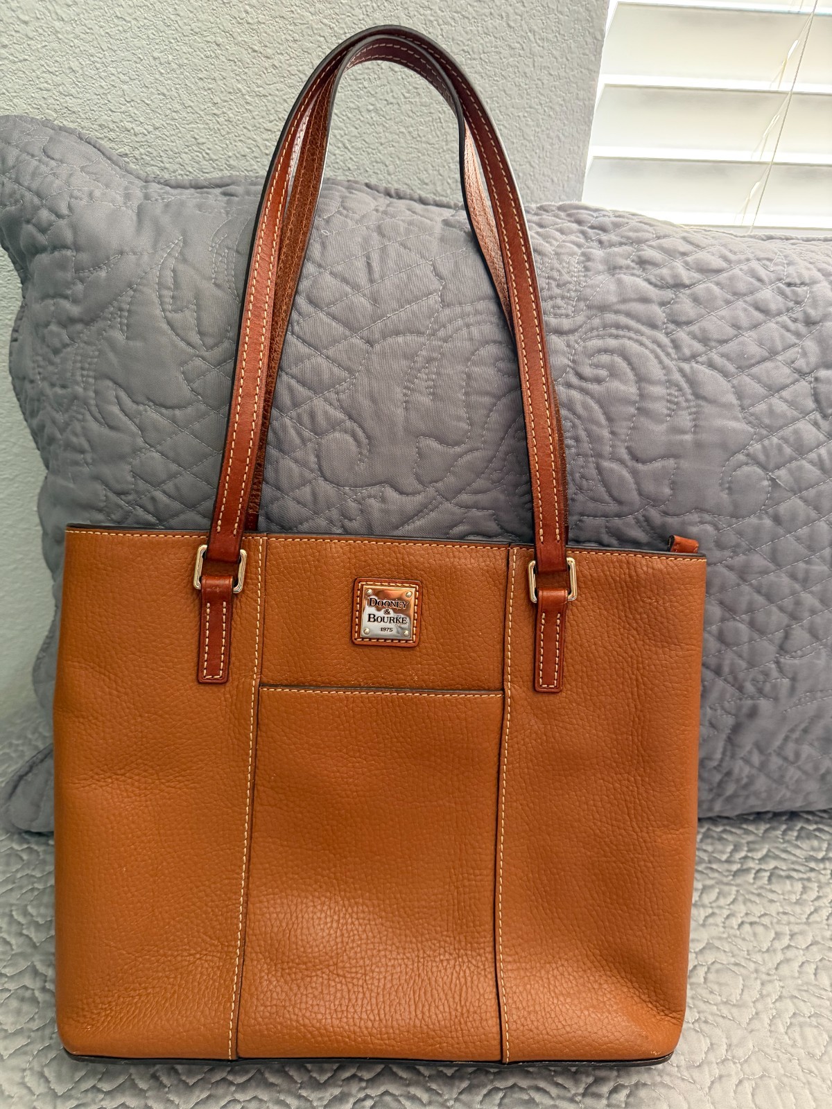 Dooney & Bourke Lexington Caramel Tote Bag