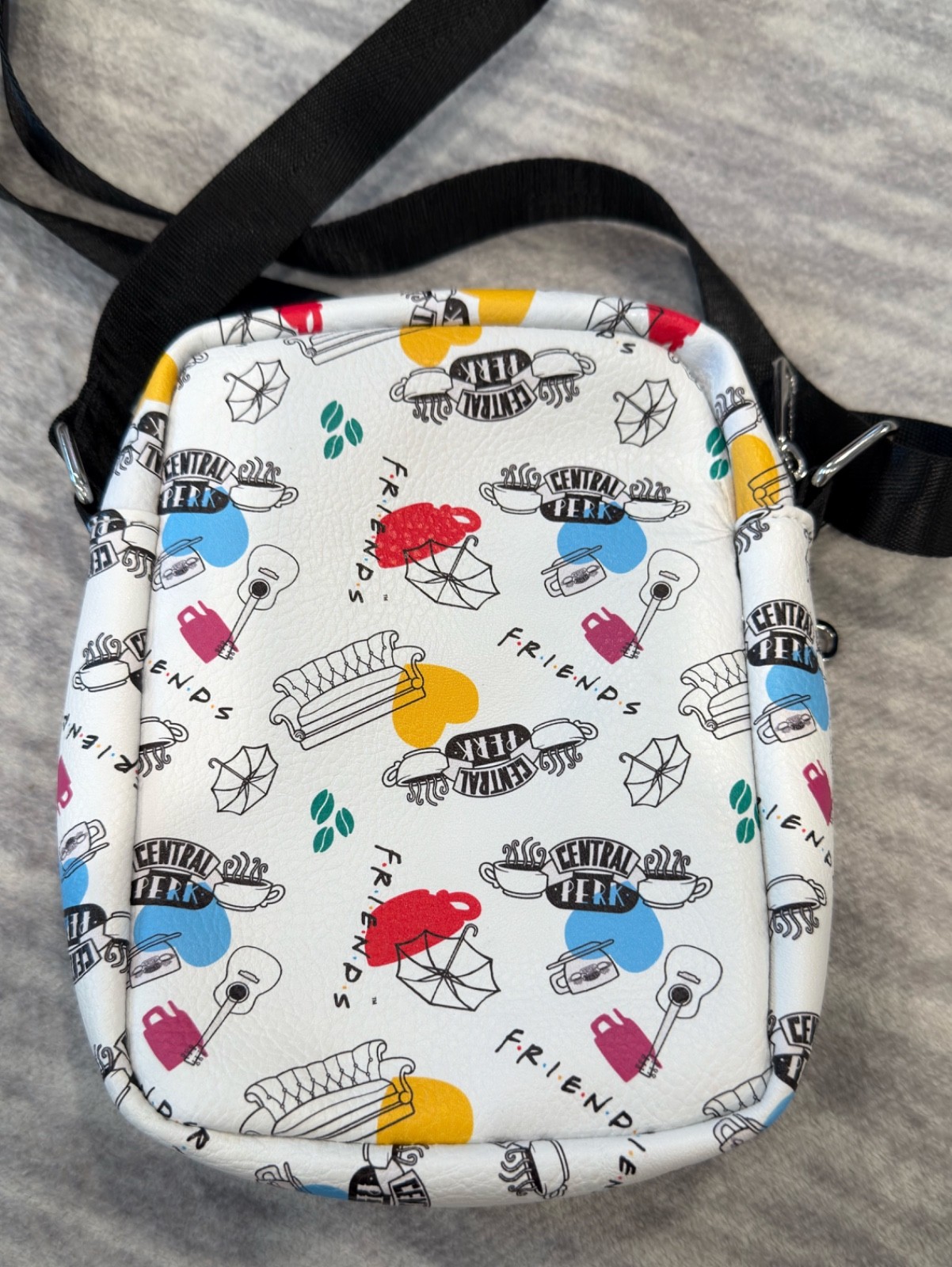 Friends “Central Perk” Buckle-Down Mini Crossbody Bag