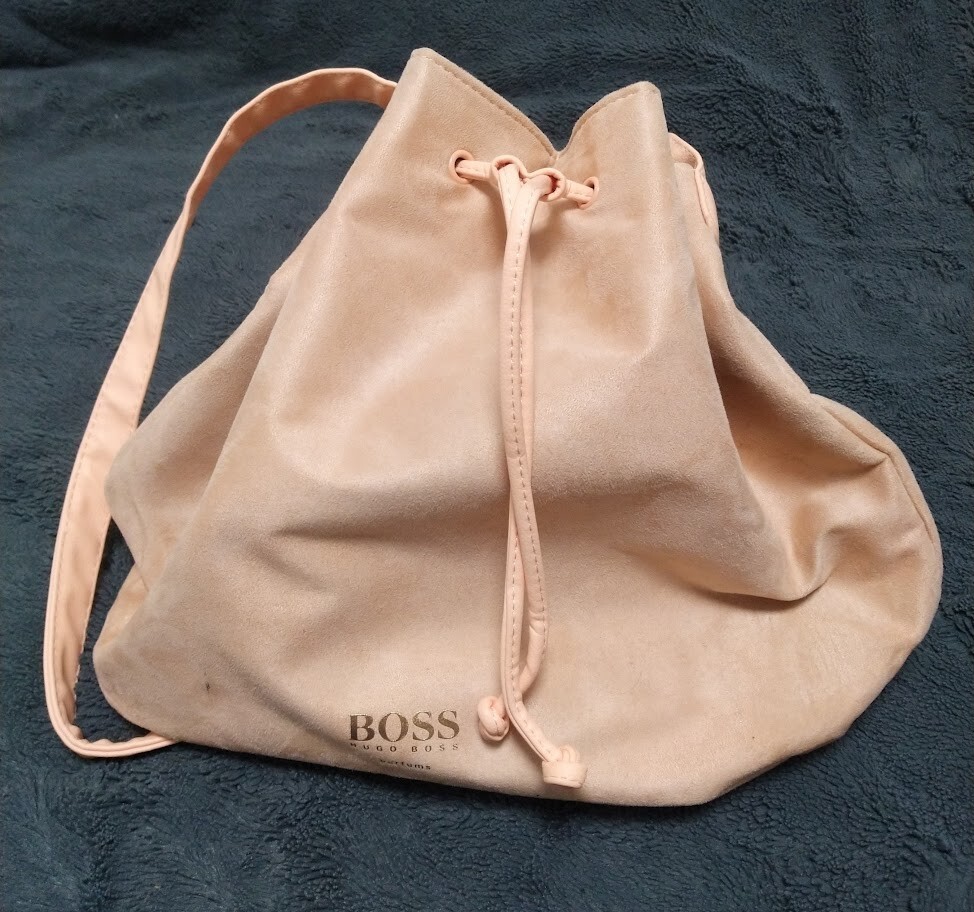 Hugo Boss Pink Woman Lady Girl Large Bag