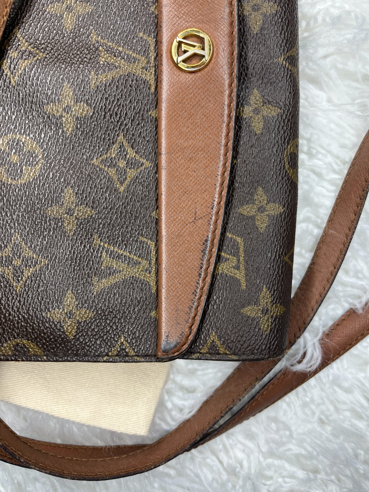 Louis Vuitton Monogram Bordeaux 2Way Bag Shoulder Bag