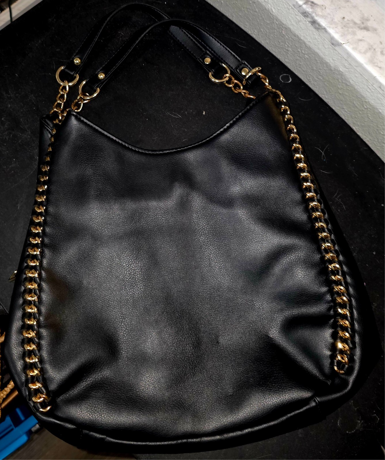 Bebe Colette Black Triple Entry Hobo Bag New Women/Unisex