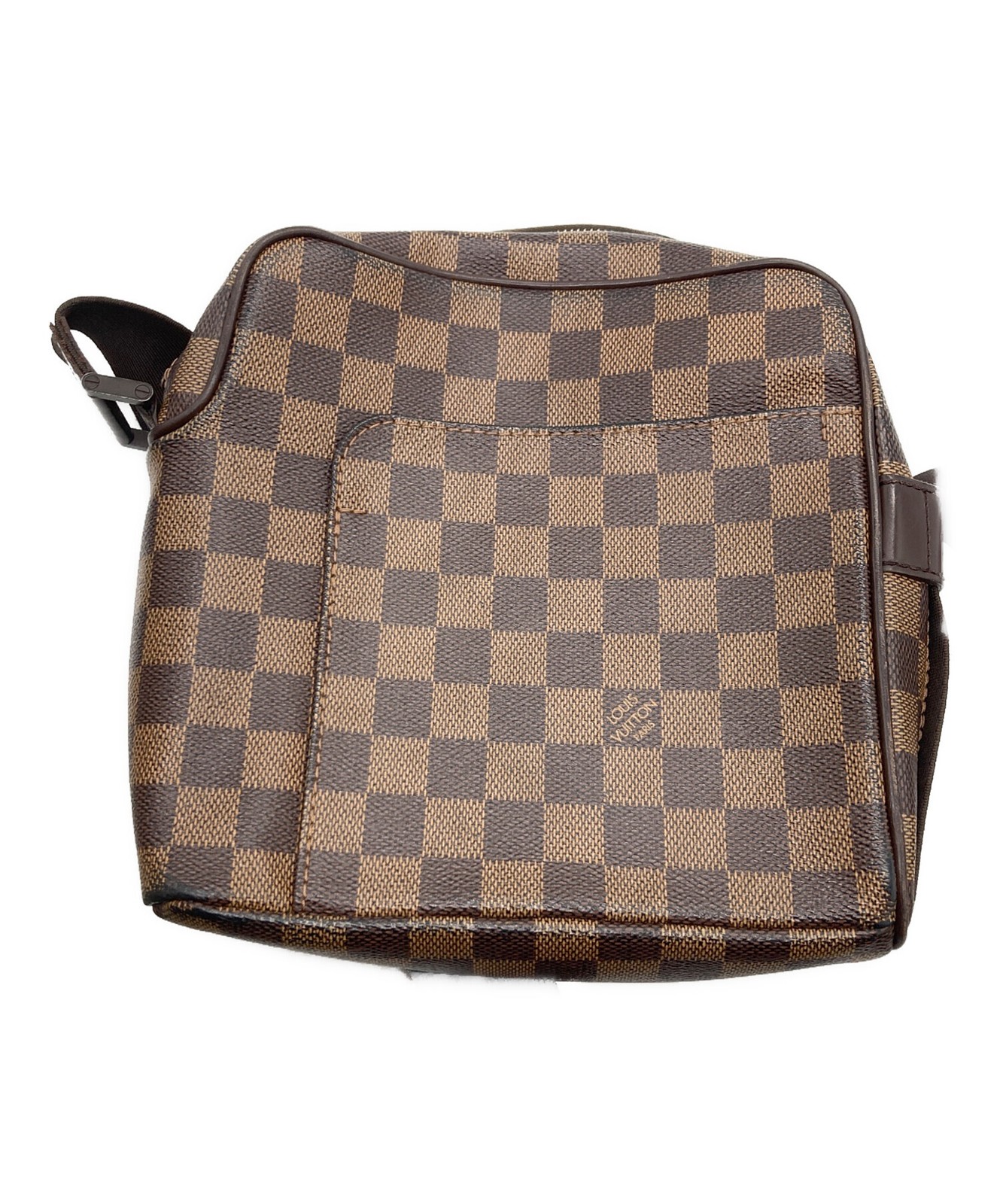 Louis Vuitton Olaf PM N41442 Coated Canvas Brown Shoulder Bag #TFB4353