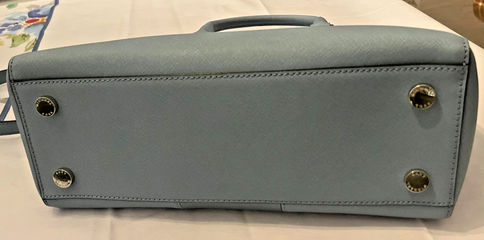 Michael Kors Medium Selma Saffiano bag Blue