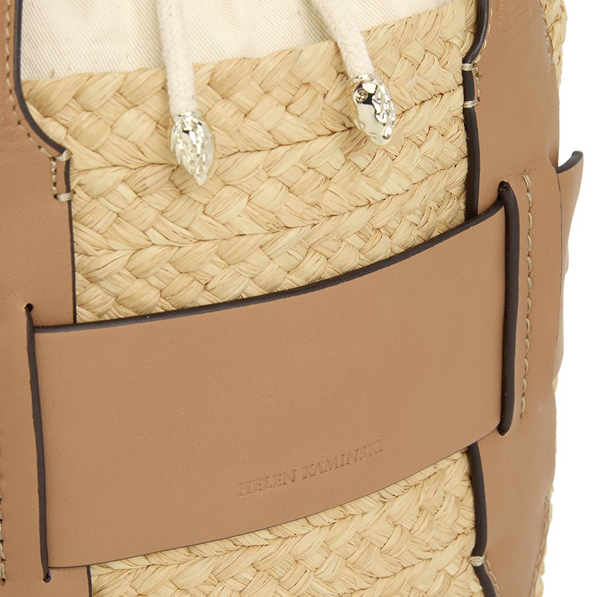 HELEN KAMINSKI Lipari S Woman Tote Bag BAG52276 NATURAL CARAMEL NEW ITEM