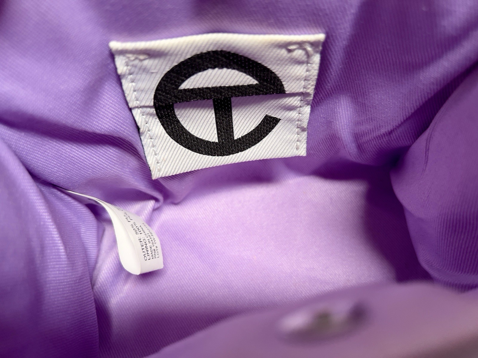 Telfar Mini Lavender Colorway Signature Shoulder Crossbody Shopper Tote Bag