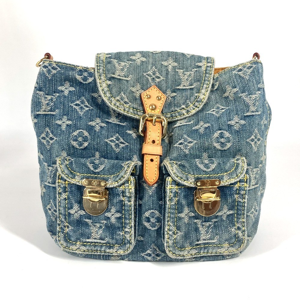 LOUIS VUITTON M95057 MonogramDenim Sac AdoPM Bag Backpack
