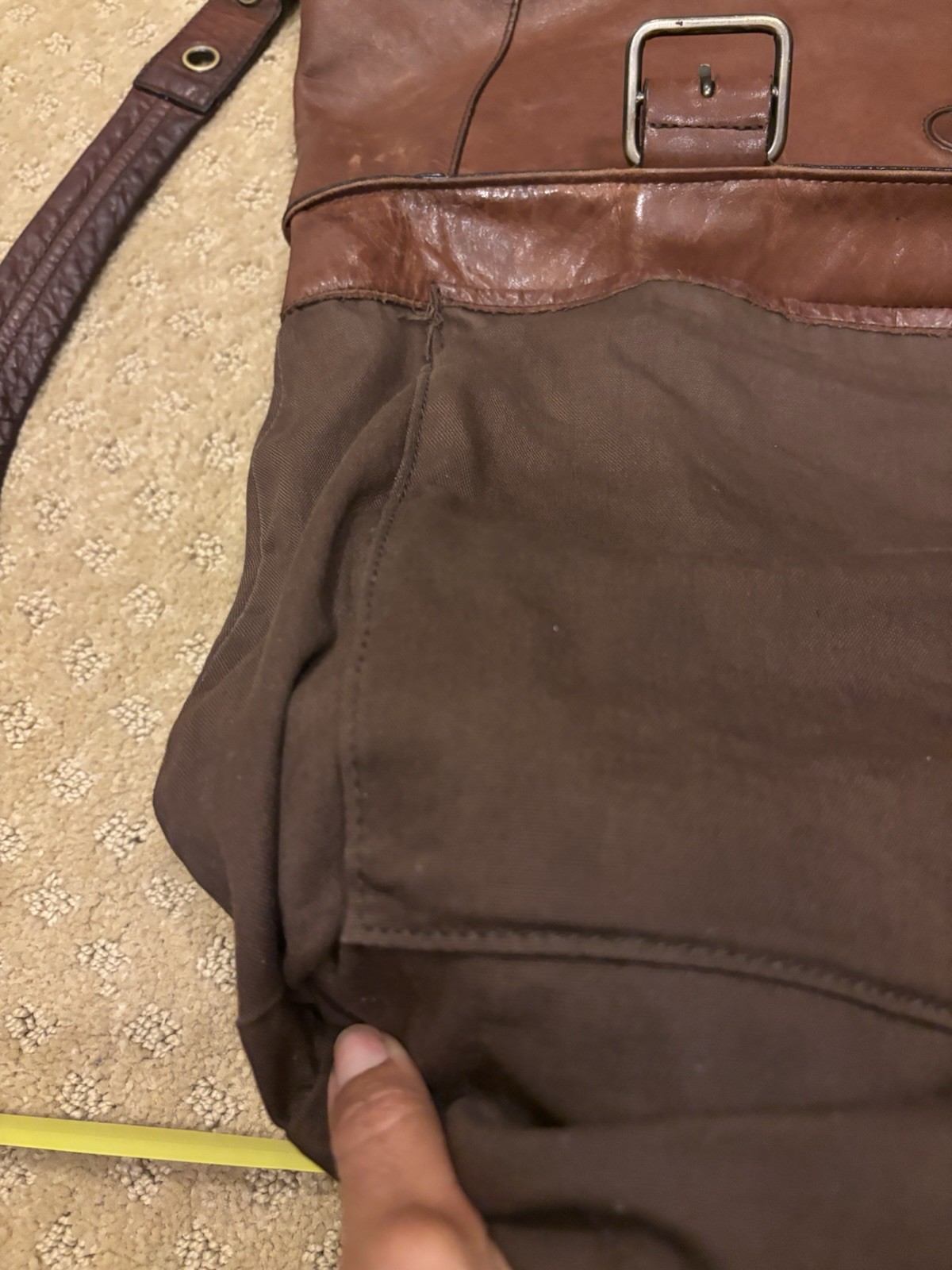 AUTHENTIC Brown Leather Vintage ‘Chloe’ Bag. No ‘made in’ tag. No serial #