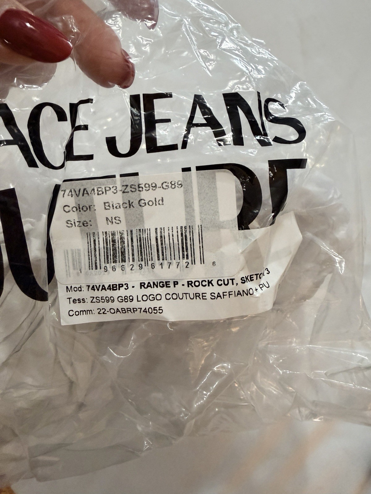 Versace Jeans Couture crossbody camera bag