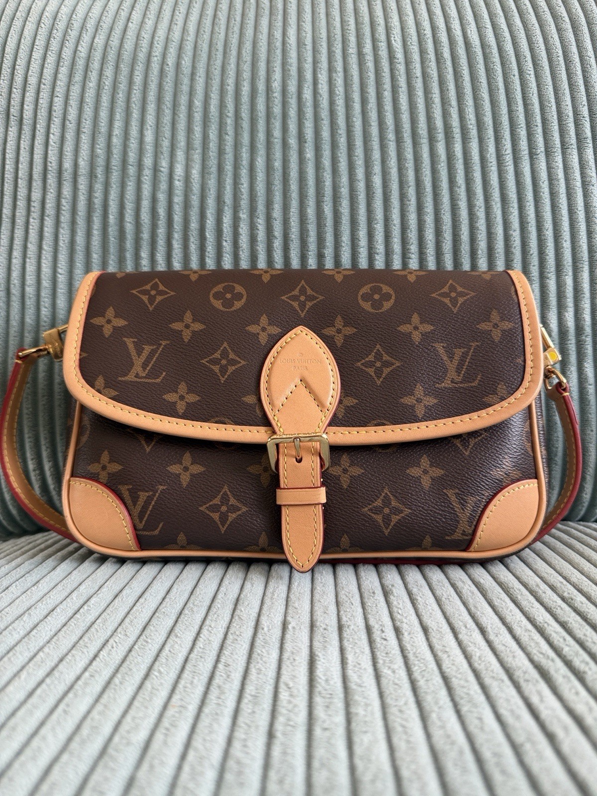 Louis Vuitton Monogram Diane Satchel Reversible Jacquard