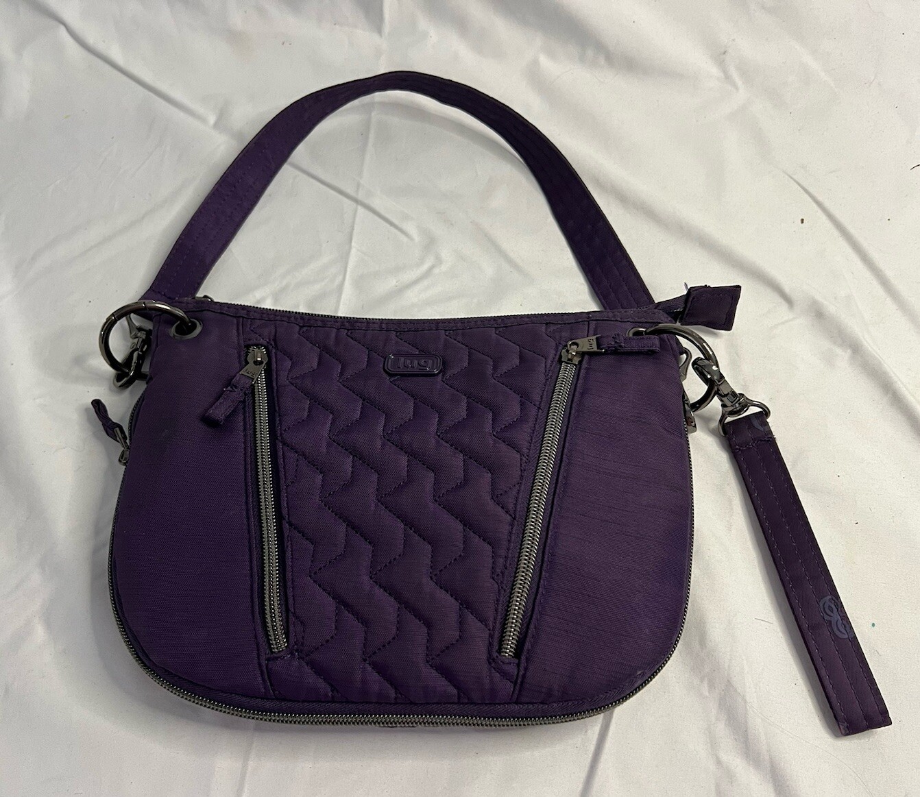 Lug Swivel Convertible Womens Purple Bag Purse Shoulder Strap