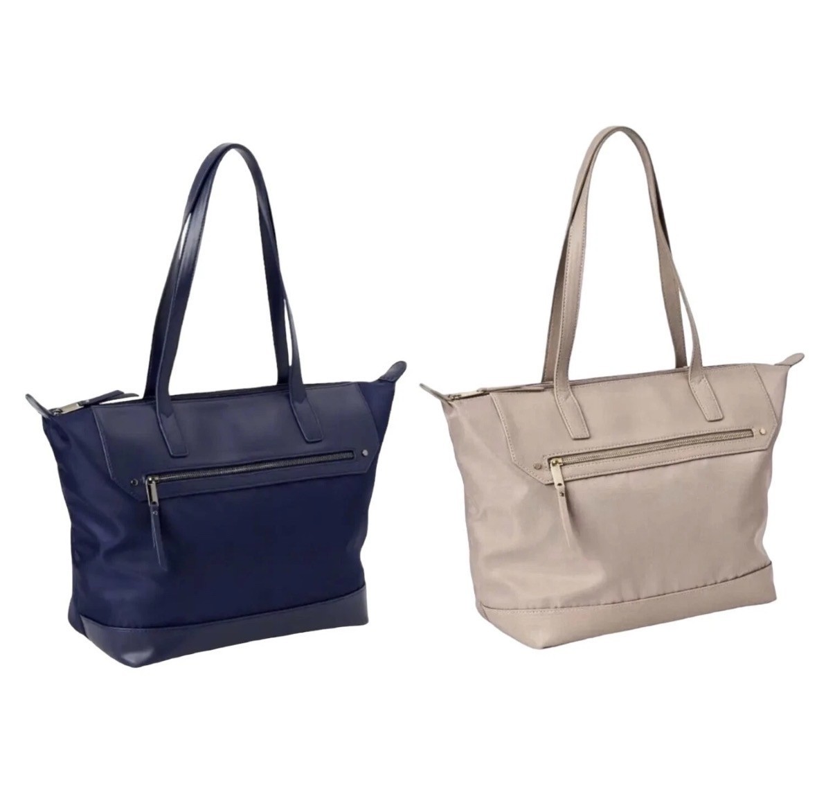 Lot Of 24 Time And Tru Adelle Nylon Womens Double Shoulder Strap Tote Travel Bag