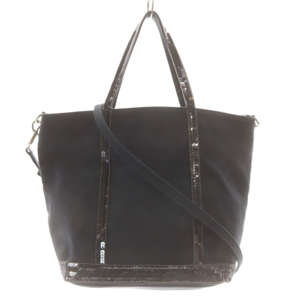 Vanessa bruno ABAS S PETIT tote bag shoulder bag handbag 2way navy blue SR